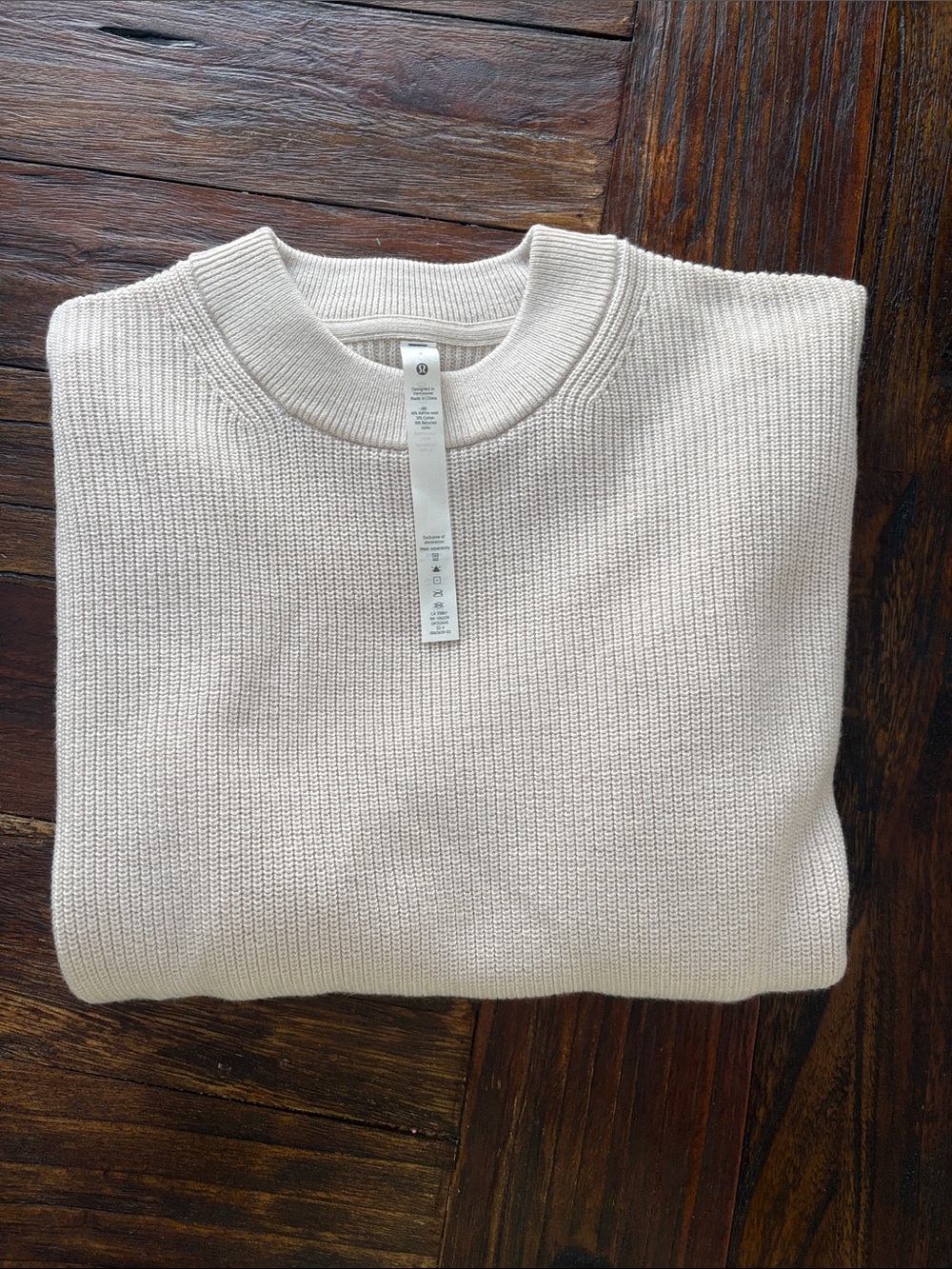 Lululemon Women's Crewneck Sweater - Cream